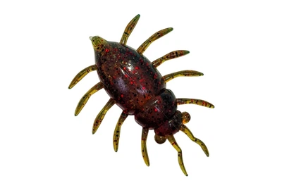 Силікон FishUP Maybug 1.3" (5шт/уп), колір: 019 - Motor Oil/Red (4307538019)