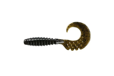 Силікон FishUP Fancy Grub 2.5"/ 10шт, колір: 043 Watermelon Brown/Black (4307506043)