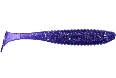 Силикон Angry Baits Shiner 3" (6шт/уп), цвет: 03 Violet UV (4332005002)
