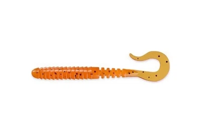 Силикон FishUP Vipo 2" (10шт/уп), цвет: 049 - Orange Pumpkin/Black (4307520049)