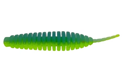 Силікон FishUP Tanta 2.5"/ 8шт, колір: 206 - Sky/Chartreuse (4307503206)