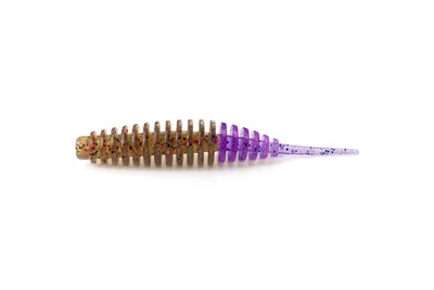 Силикон FishUP Tanta 2" (9шт/уп), цвет: 249 - Green Pumpkin/Violet (4307522249)