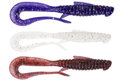 Силикон Angry Baits Mad Worm 3.5" (6шт/уп), цвет: 38 AB MIX12 (4332003013)