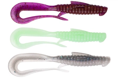 Силикон Angry Baits Mad Worm 3.5" (6шт/уп), цвет: 37 AB MIX11 (4332003012)