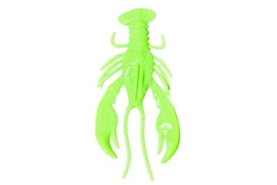 Силикон Angry Baits Kraken 3.6" (4шт/уп), цвет: 10 Acid Green UV (4332008004)