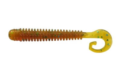 Силікон Reins G-Tail Saturn 4" (12шт/уп), колір: 565 Motor Oil Green Flake (4306518565)