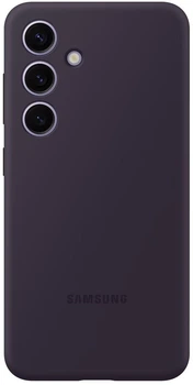 Чохол протиударний силіконовий Silicone Case для Samsung Galaxy S24 (S921) Dark Violet