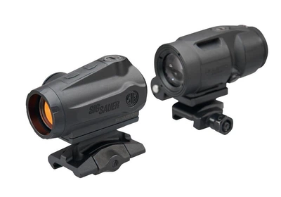 Комплект коллиматор SIG SAUER ROMEO5 GEN II + JULIET3 Magnifier Combo Kit