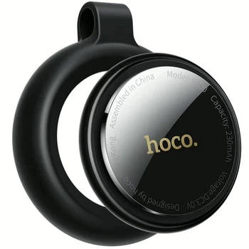 Брелок Hoco E100 Anti-Lost Розумний пошуковий трекер для iOS Apple Чорний