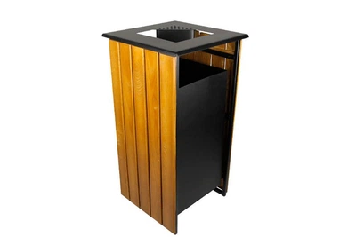 Урна вулична з попільничкою Artel Masterov У010 80* 42*42 см. 50 л.