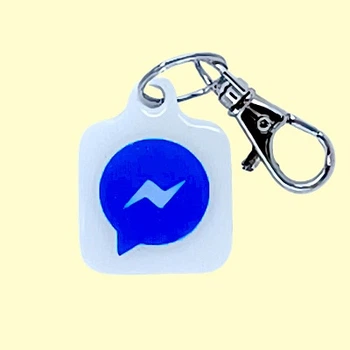Брелок на ключі Messenger NFC з покриттям преміум