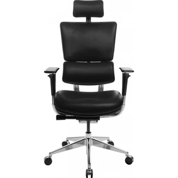 Офисное кресло GT Racer X-807 Leather Black (P-02) [147932]