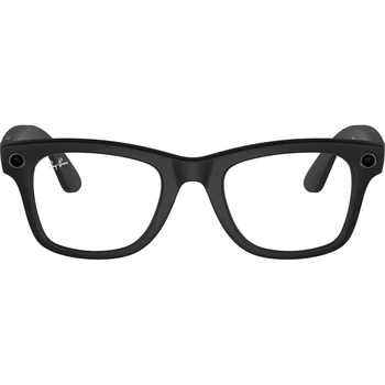 Смарт-очки Ray-Ban Meta Wayfarer Gen 2 Large Matte Black Frame / Clear Lenses (RW4012 601SSB 53-22) [151270]