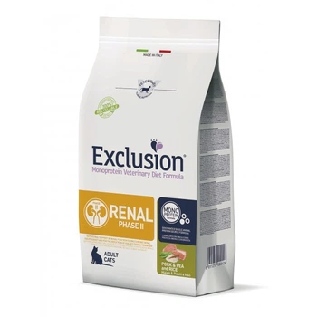 Exclusion Renal зі свининою, горохом та рисом для котів з почечною недостатністю 300 г (Фаза 2)