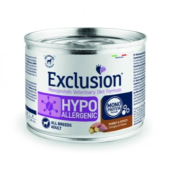 Консерва Exclusion Hypoallergenic з кроликом для собак з харчовою алергією 200 г