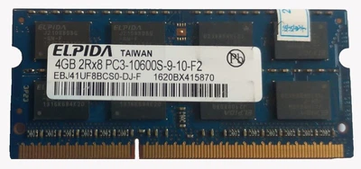 Пам'ять DDR3 SO-DIMM Elpida 1333 4Gb C11 1.5 v