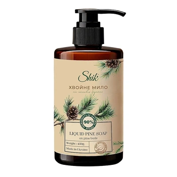 Рідке мило з дозатором - Shik Liquid Pine Soap 450ml (1313069-980214770-2)