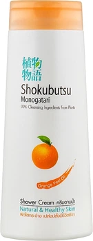 Крем-гель для душа с апельсиновым маслом - Shokubutsu Monogatari Orange Peel Oil 500ml (1338497-2099548308-2)