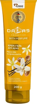Крем-гель для душа "Масло Ши и пряная ваниль" (туба) - Dalas Cosmetics 200g (1320017-389670930-2)