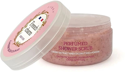 Парфюмерный очищающий скраб для тела - Liora French Charm Cherry Bliss Cloud 335ml (1339824-492254322-2)