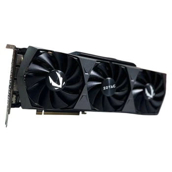 Дискретная видеокарта Zotac GeForce RTX 3080 Trinity OC, 10 GB GDDR6X, 320-bit / 1x HDMI, 3x DisplayPort / (ZT-A30800J-10P) б/у