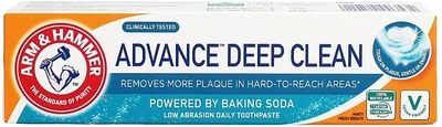 Зубна паста для ретельного очищення - Arm & Hammer Advance Deep Clean Baking Soda Toothpaste 75ml (1342290-283050428-2)
