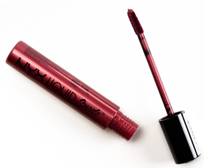 Матова рідка помада з металевим ефектом Nyx Liquid Suede 4 мл відтінок Biker Babe LSCL35