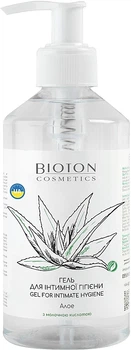 Гель для інтимної гігієни з молочною кислотою "Алое" - Bioton Cosmetics 300ml (1267944-624700561-2)