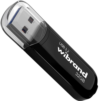Накопичувач Wibrand USB 3.2 Gen1 32Gb Marten Чорний 67268