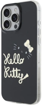 Панель Hello Kitty IML Golden Diva MagSafe для Apple iPhone 16 Pro Max Black (HKHMP16XHGDIK)