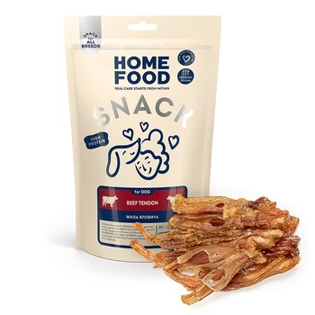 Лакомство для собак HOME FOOD Мясная жила For DOG 80 г