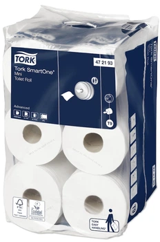 Папір туалетний Tork SmartOne в міні-рулонах 472193 (в ящику 12 шт)