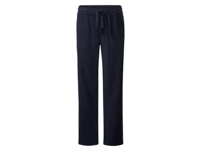 Спортивные штаны Regular Fit флисовые для мужчины Livergy LIDL 435816 S темно-синий