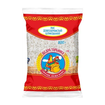 Рис довгий Щедра Торбинка 800 г (4820094534146)