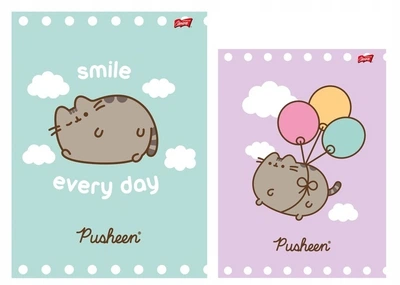 Набір зошитів St.Majewski Pusheen A4 32 аркуші у клітинку 15 шт (5903235679711)