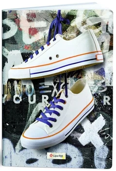 Набір зошитів GDD Sneakers A4 40 аркушів у клітинку 10 шт (3858888475253)