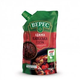 Аджика кавказька гостра Верес 130 г (4823105400430)