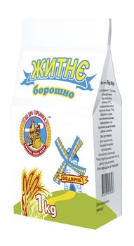 Борошно житнє Щедра Торбинка 1 кг (4820094530803)