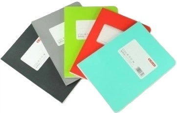 Набір зошитів клеєних Herlitz Colors A4 96 аркушів у клітинку 5 шт (5901389550023)