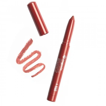 Помада-олівець для губ Bogenia Velvet Waterproof Matte No 001 "Marmela"