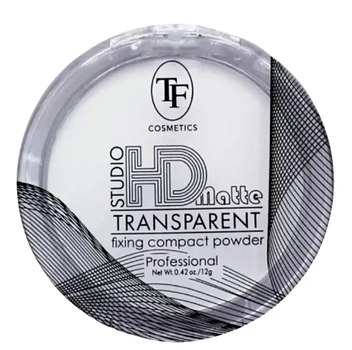 Пудра прозрачная для фиксации макияжа Triumf HD Matte Transparent fixing Compact Powder CTP-25