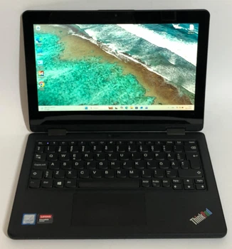 Ноутбук Lenovo ThinkPad Yoga 11e G6 - 11,6" (1366x768) IPS тачскрин / Core M3-8100Y / 8gb / 256gb ssd / Windows 11 Pro, Б/у
