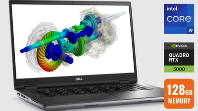 Ноутбук Dell Precision 7780 | 17.3'' (1920x1080) IPS |Intel Core i9-13950HX | 128Gb DDR5 | SSD 1Tb| Nvidia Quadro RTX 5000 Ada Generation (16Gb / GDDR6 / 256Bit) | Windows 11| Б/У