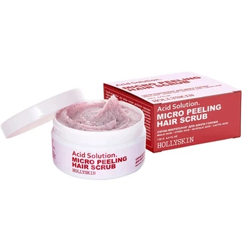 Скраб для шкіри голови і волосся Hollyskin Acid Solution. 130 g