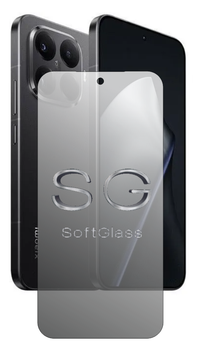 Пленка для Xiaomi 15T Pro на экран износоустойчивая полиуретановая SoftGlass
