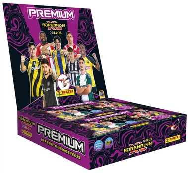 Zestaw kart kolekcjonerskich Panini Superleague 2024-2025 Adrenalyn XL Display 10 pakietów premium (10 kart w pakiecie) PA.KA.SU.325 (8051708024562)