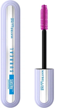 Водостойкая тушь Maybelline Falsies Surreal 10 мл очень черная