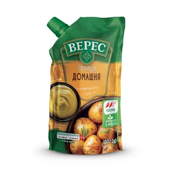 Гірчиця Домашня д/п Верес 130 г (4823105400034)