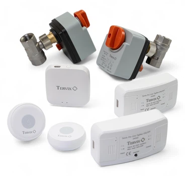 Система защиты от потопа на 2 трубы 1" для умного дома Tervix ZigBee Water Stop Premium антипотоп 4922623