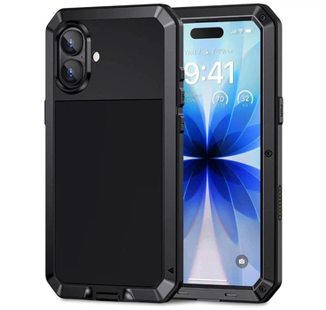 Противоударный чехол Primo Doom Armor для смартфона Apple iPhone 17 - Black